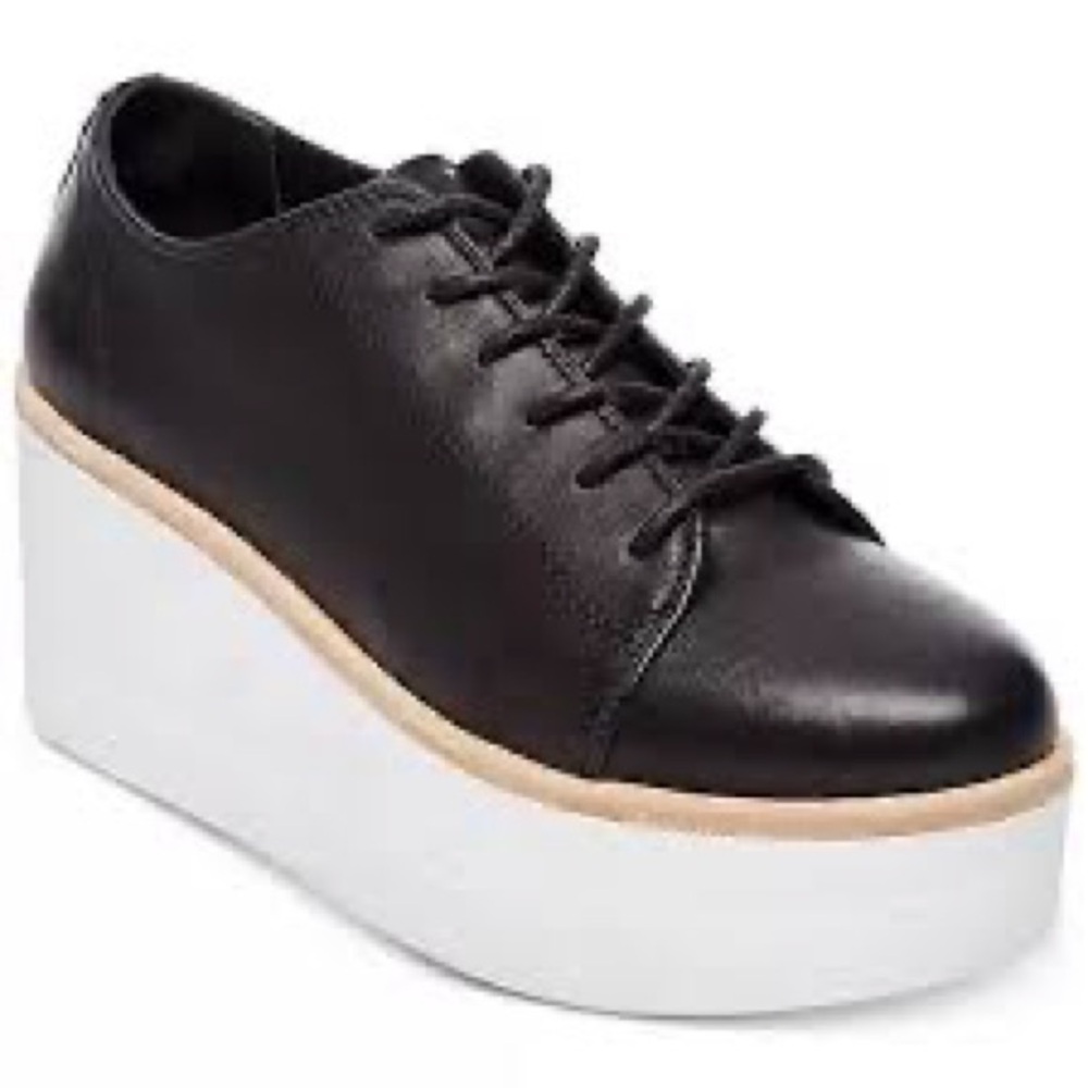 Steve Madden Kimber Leather Platform Sneakers